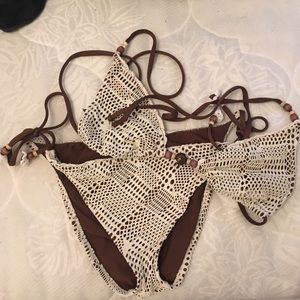 Lucky Brand Brown bikini
